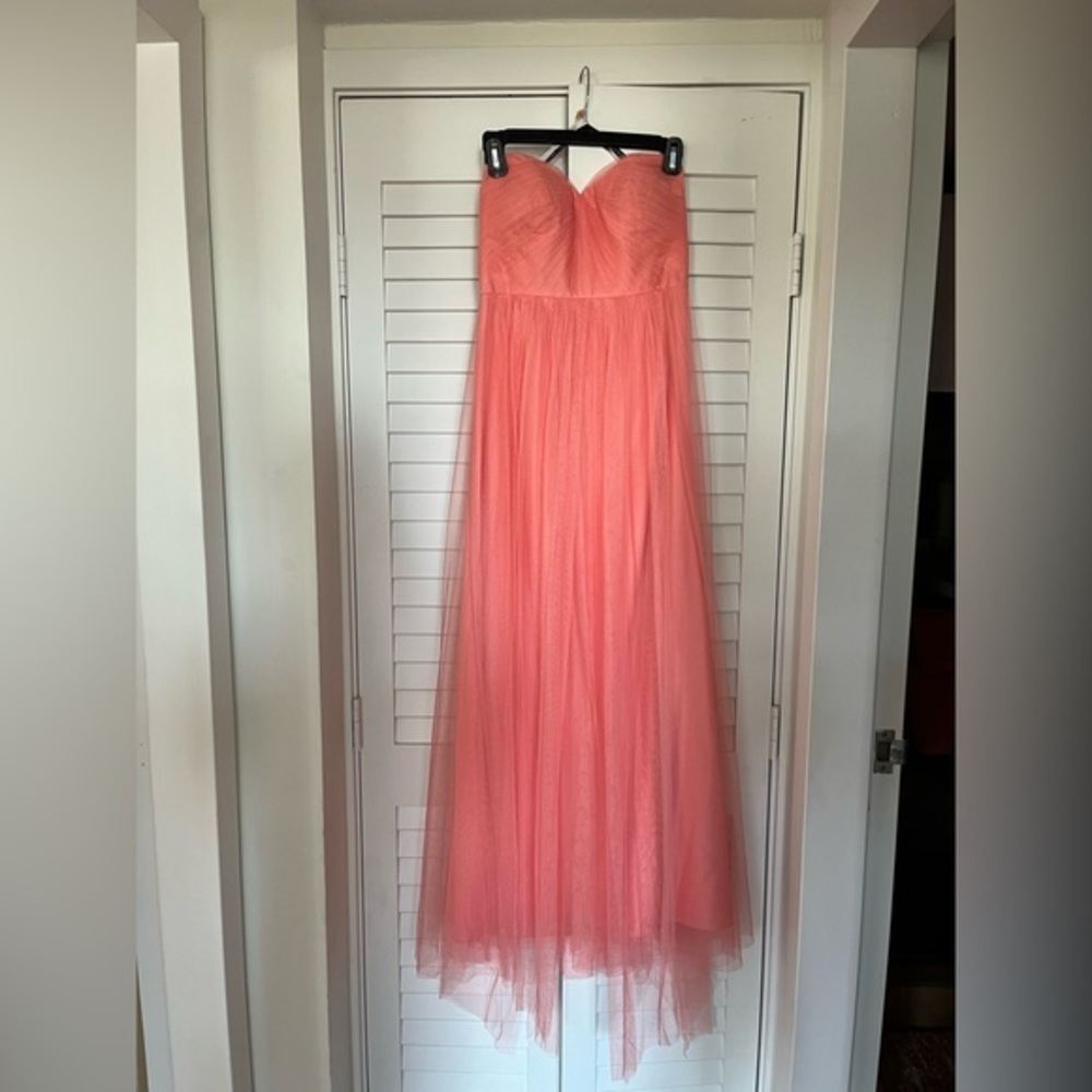 Jenny Yoo‎ Annabelle Convertible Dress in Coral - Picture 2 of 7